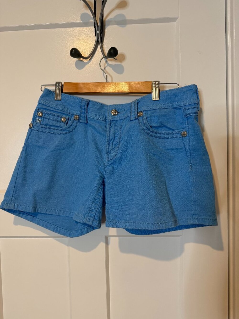 Miss Me Blue Shorts Size 30
